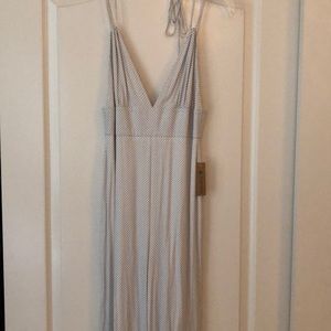 White Jumper with black polka dots